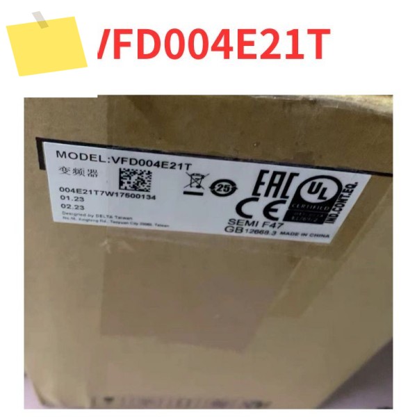 100% 신품 VFD004E21T 주파수 변환기 테스트 완료 OK 제품 이미지