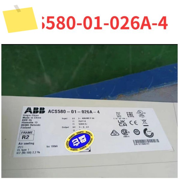 90% 신품 ACS580-01-026A-4 주파수 변환기 테스트 완료 OK 제품 이미지