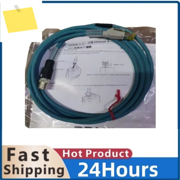 Keyence OP-87359 디지털 광섬유 센서 이더넷 전원 연결 케이블 바코드 리더기 제품 이미지