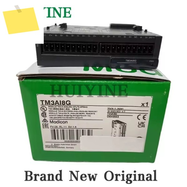 슈나이더 아날로그 입력 모듈 TM3AI8G TMCR2AQ2V SR2A101BD LC1D15000M7C TM200C40T PLC 새 제품 이미지
