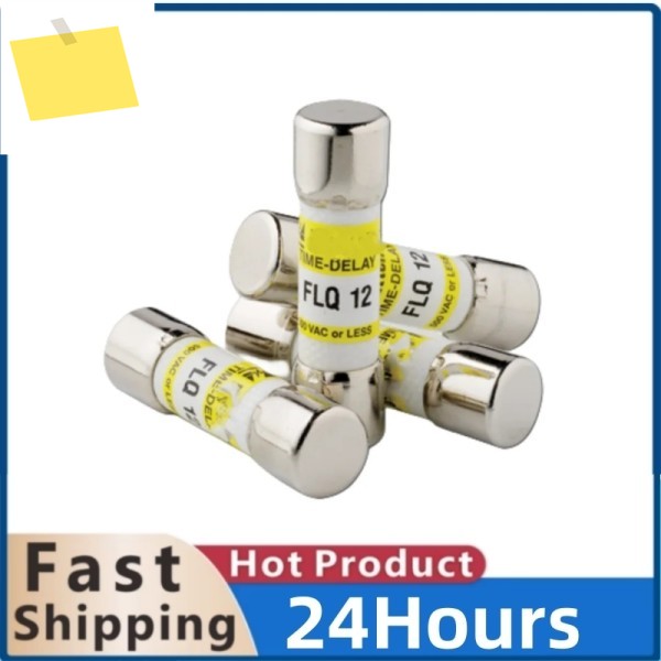 6PCS 신품 10X38 지연 퓨즈 FLQ1234568101215202530 500VAC 제품 이미지