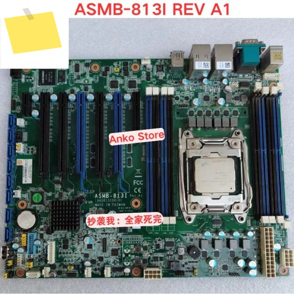 중고 테스트 OK, ASMB-813I REV A1 19A1813I00-01 산업용 컴퓨터 마더보드는 E5-2600 V3V4를 지원합니다. 제품 이미지
