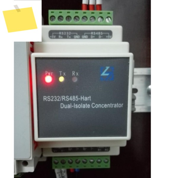 형 산업용 RS485 RS232-Hart 또는 Hart-Modbus 변환기 모뎀내부 저항 이중 절연 보호 기능 포함 제품 이미지