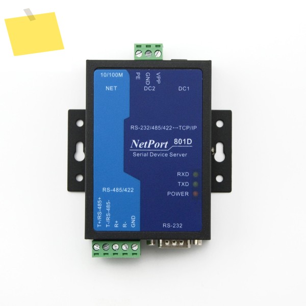 산업용 등급 3-in-1 시리얼 디바이스 서버 RS-232 RS485422에서 RJ45 이더넷 TCPIP DHCP DNS 32비트 7V-36V 제품 이미지