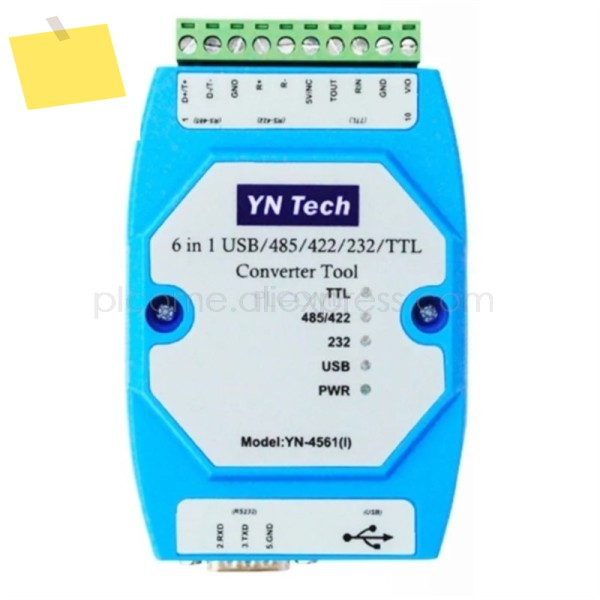 6In 1 USBRS485RS422RS232TTL 절연형 직렬 포트 변환기 모듈 FT232 CP2102 양방향 제품 이미지