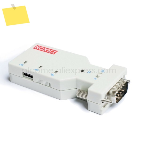 RS232 시리얼 포트 블루투스 어댑터, 듀얼 모드 SPP+BLE, 타입-C 충전 제품 이미지