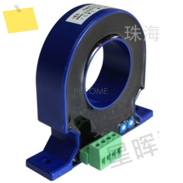 AC 전류 송신기 트랜스듀서 모듈 스루홀 40mm, 4선식 0-1000A, 출력 24VDC 제품 이미지