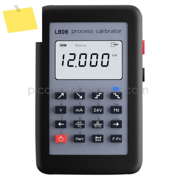 Hart Modbus 커뮤니케이터 프로세스 캘리브레이터 충전식 다기능 신호 발생기 4-20mA 0-10V mV PT100 제품 이미지