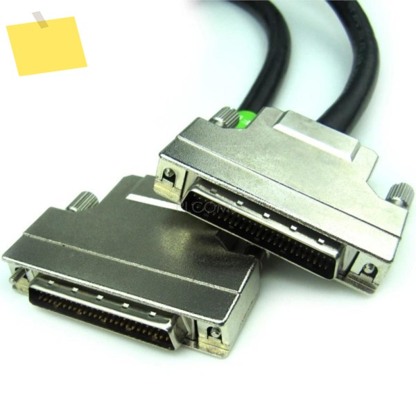 50핀 HPDB50 또는 SCSI 확장 데이터 케이블, DB CN 유형, 길이 플라스틱 금속 커넥터 제품 이미지