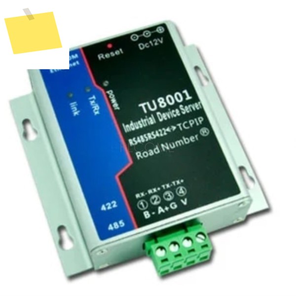 산업용 등급 직렬 장치 서버 RS485 또는 RS422-이더넷 변환기 모듈 TCP IP 서버클라이언트 UDP VCOM Modbus RTU 제품 이미지