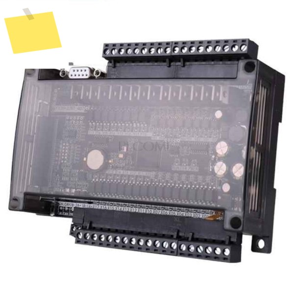 FX1N FX3U 32MT 6AD 2DA PLC 32000 단계, 이더넷 CAN NTC 옵션, Mitsubishi용 8x100KHz 펄스 Modbus RTU 24VDC 제품 이미지