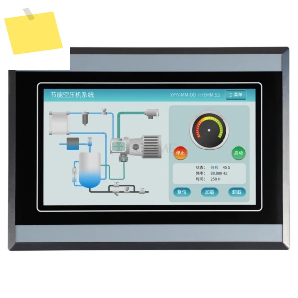 7인치 Linux 스마트 터치 스크린 600MHz 3264MB RS232 RS485 Modbus RTU 디스플레이 옵션 SD 카드 및 리더기 제품 이미지