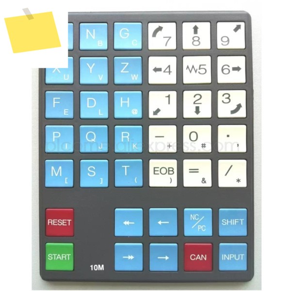 A98L-0001-0518 Fanuc 기계 조작반용 10M 또는 CNC HMI 멤브레인 키패드 시트 제품 이미지