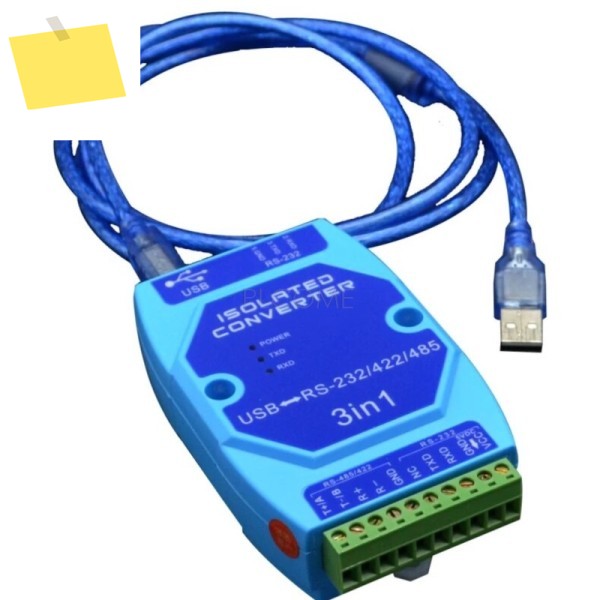 3in 1 USB - RS232 RS485 변환기 CH340 또는 4 TTL 어댑터 광학 절연 제품 이미지
