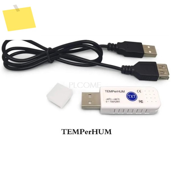 미니 USB 온습도 디지털 -40~85도 모니터링 텍스트 기록 방수 프로브 메일 TEMPerHUM 제품 이미지