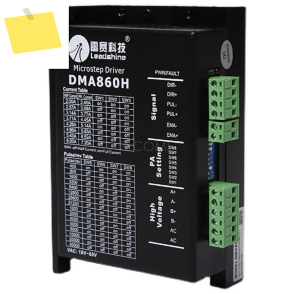 DMA860H 2H 마이크로스텝 아날로그 스테퍼 모터 드라이버 2상 18-80V 7.2A 제품 이미지