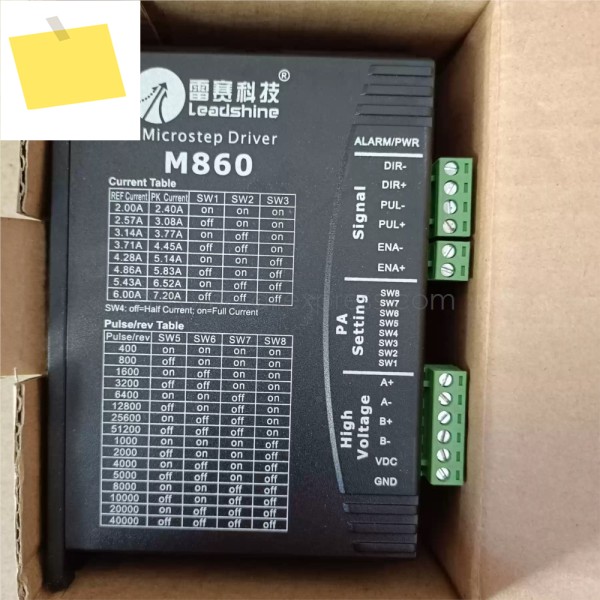 2H 마이크로스텝 M860 아날로그 스테퍼 모터 드라이버, NEMA 17, 23, 34 용 상 24-80V, 7.2A 제품 이미지