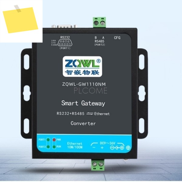 스마트 게이트웨이 시리얼 포트 서버 액티브 폴링 RS485 RS232 DIO를 이더넷 모듈로 변환 MQTT Modbus RTU TCP JSON 설정 제품 이미지