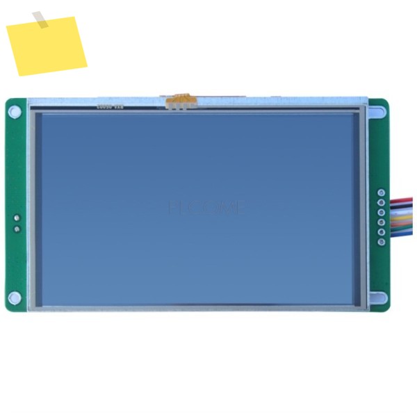 5인치 스마트 프로그래머블 터치 스크린 HMI TFT LCD RS232 RS485 모드버스 RTU 컬러 디스플레이 월 800480 예제 제공 제품 이미지