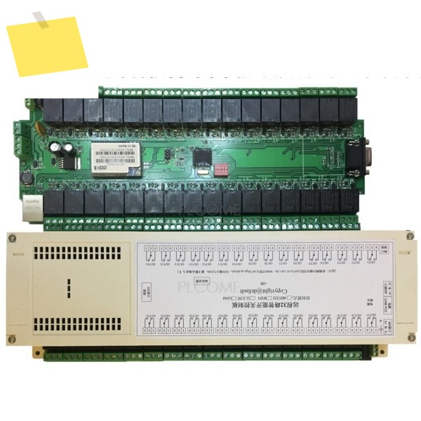 32채널 릴레이 컨트롤러 보드 10A, 절연형 RS232 RS485 Wifi 이더넷 GSM, Modbus RTU, PC 안드로이드 IOS 스마트 원격 제어 제품 이미지