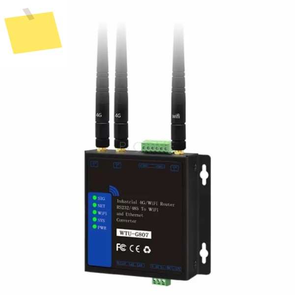 4G DTU WiFi 모듈 IoT 게이트웨이, RS232RS485, TCP UDP Modbus 제품 이미지