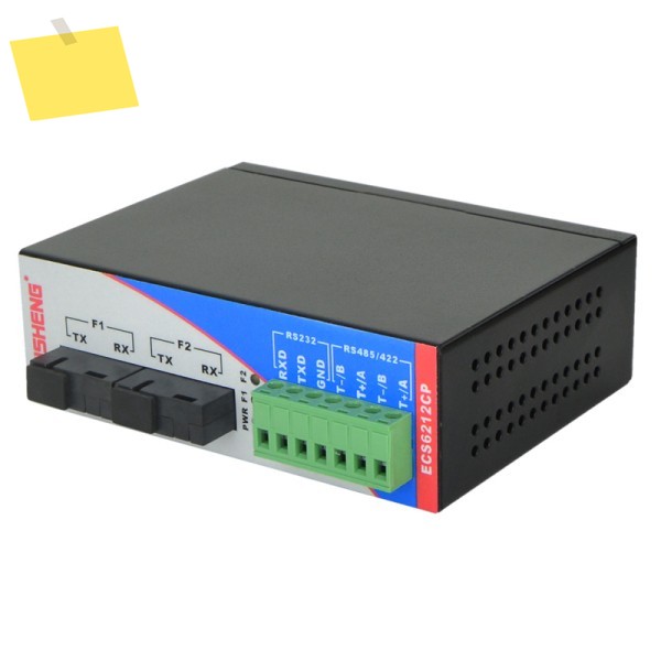 1쌍 2 채널 자체 치유 링 네트워크 광섬유 모뎀 RS485 또는 + RS232 단일 모드 직렬 커버터 SC 제품 이미지