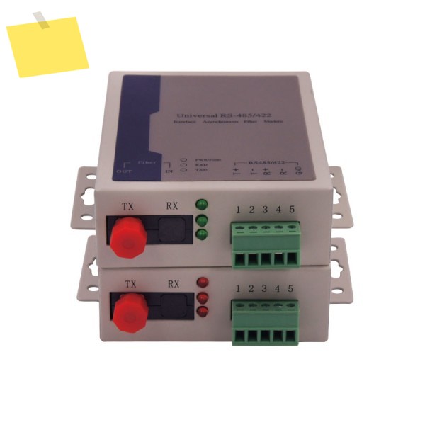 2-in-1 RS485 디지털 광 모뎀, 직렬-단일 광섬유 변환기 모드 다중 FCSCST 제품 이미지