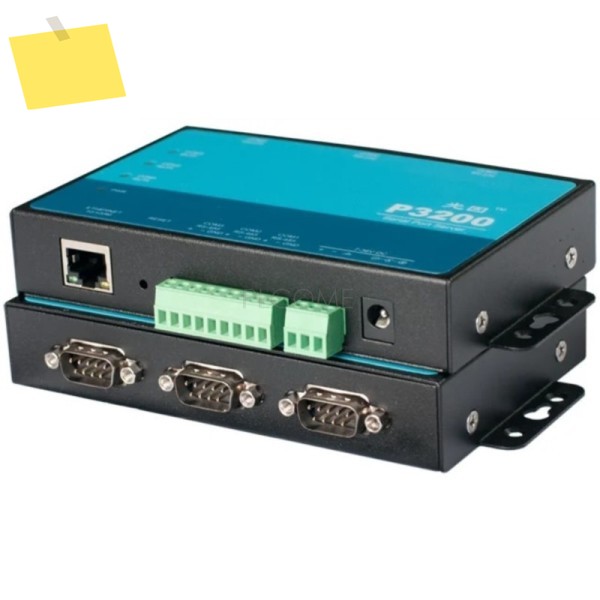 3채널 직렬 장치 서버 + Modbus 게이트웨이, RS232RS485 iCoupler 이더넷 TCPIP UDP VCOM과 절연 제품 이미지