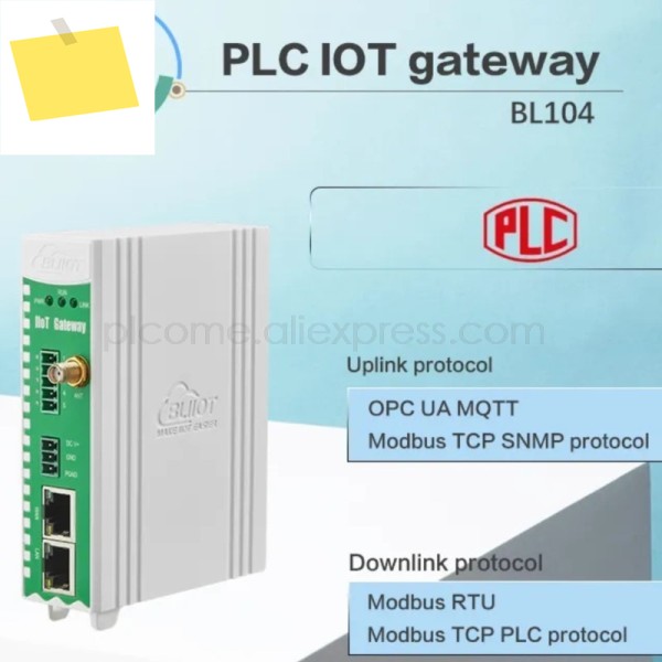 Modbus PLC에서 MQTT OPC UA 산업용 IoT 게이트웨이 이더넷 RJ45RS485RS232 RTUTCP, 형 4G WiFi GPS 클라우드 제품 이미지