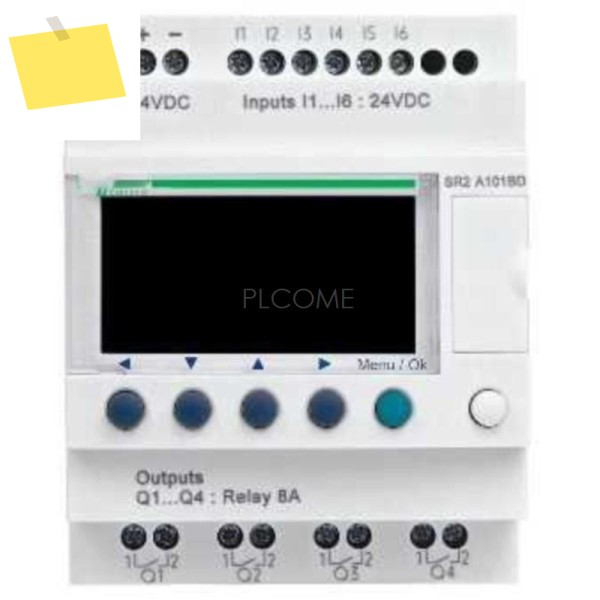 기존 SR2A101BD Zelio 스마트 릴레이 PLC, 24VDC 제품 이미지
