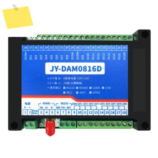 16입력 8출력 형 릴레이 컨트롤러 보드 RS232 RS485 USB 와이파이 이더넷 GPRS 클라우드, Modbus RTU TCP, 안드로이드 IOS 앱 제품 이미지