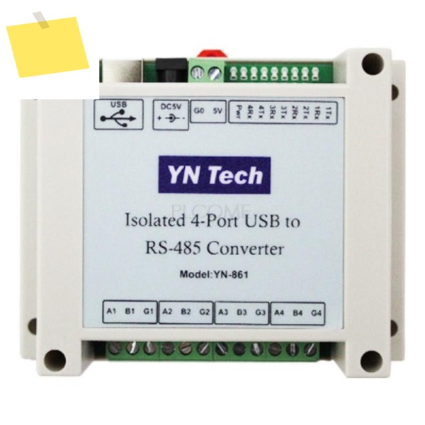 절연 USB - 4포트 독립 RS-485 변환기 4 COM 직렬 제품 이미지