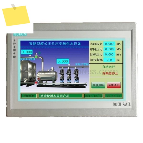 7'' 인치 터치 스크린 HMI 디스플레이 USB RS485 Modbus TCPRTU, 형 웹 CAN WiFi 4G 클라우드 앱 로컬원격 모니터링 제품 이미지