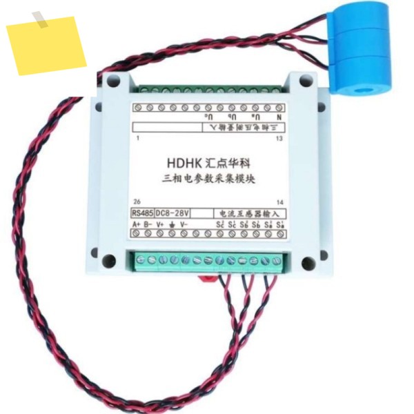 3상 전기 매개 변수 전압 및 주파수 수집 모듈 전류 센서 송신기 전원 RS485 MODBUS-RTU 제품 이미지