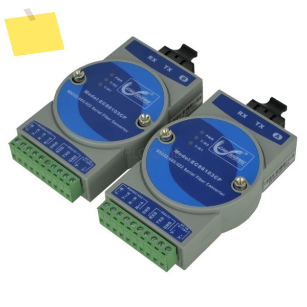 1쌍 듀얼 RS485RS422RS232 광 직렬-섬유 커버터 싱글모드 단일이중 광섬유 모뎀 제품 이미지