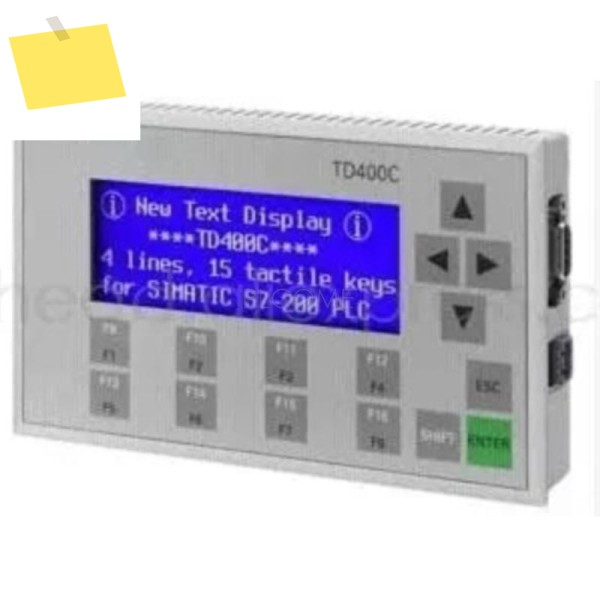 텍스트 디스플레이 TD400C 6AV6 640-0AA00-0AX0 S7-200 PLC용 RS232RS485RS422가 있는 패널 판넬 판네루 화면 HMI 신규 또는 중고 제품 이미지