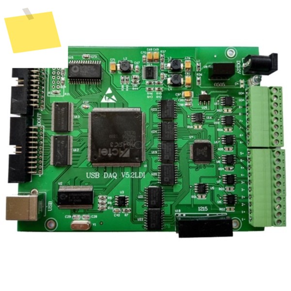 USB DAQ 동기식 8 차동 절연 아날로그 입력 16비트 100Ksps, 8AD 16DI 2PWM Labview DLL 제품 이미지