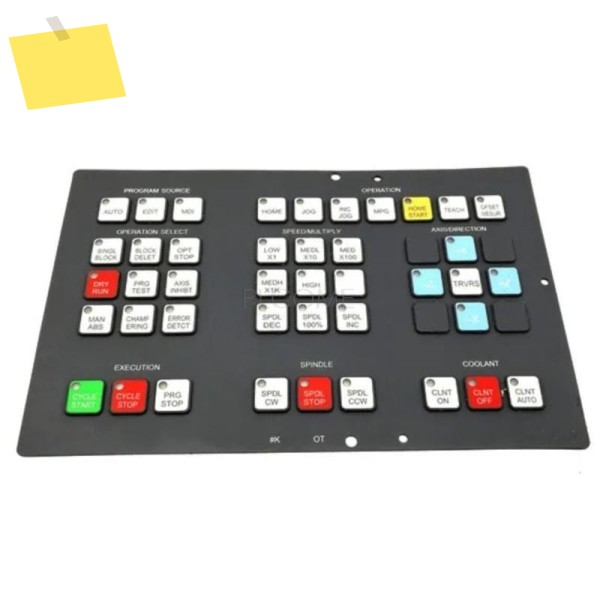 A98L-0001-0524 # K J Fanuc 기계 조작반용 CNC HMI 멤브레인 실리콘 키패드 버튼 제품 이미지