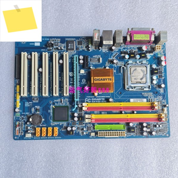 GA-P35-S3G 775핀 CPU DDR2 메모리 전용 그래픽 대형 보드 5 PCI 컴퓨터 산업용 제어 제품 이미지