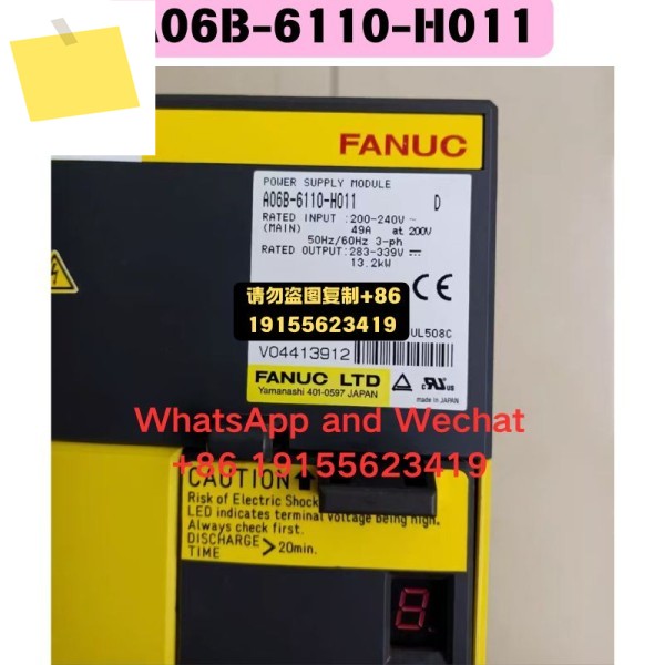 중고 OEM 분해 부품 A06B-6110-H011 드라이버 기능 테스트 OK 제품 이미지