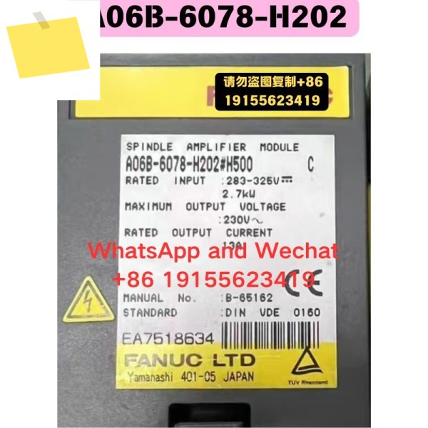 중고 OEM 분해 부품 A06B-6078-H202 드라이버 기능 테스트 OK 제품 이미지