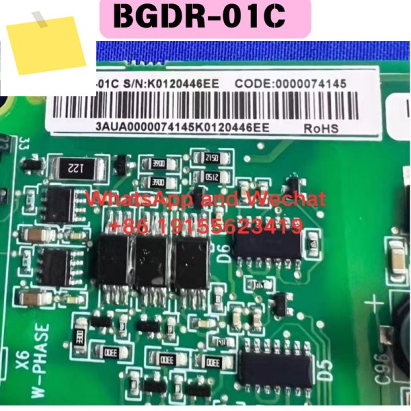사용된 BGDR-01C ABB 주파수 변환기 ACS580ACS880 시리즈 드라이브 전원 보드 기능 테스트 완료 제품 이미지