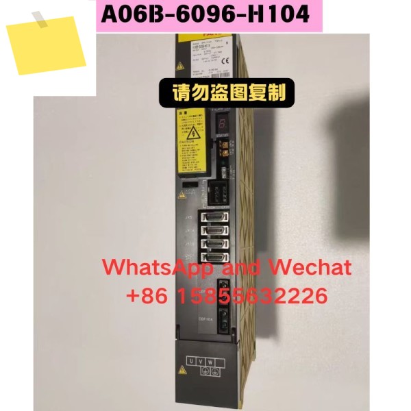 중고 드라이버 A06B-6096-H104 기능 테스트 OK 제품 이미지