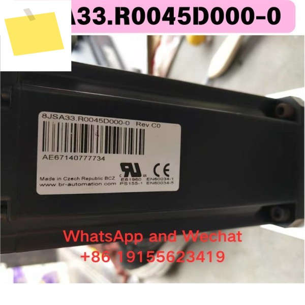 중고 8JSA33.R0045D000-0 전기 기계 기능 테스트 완료 제품 이미지