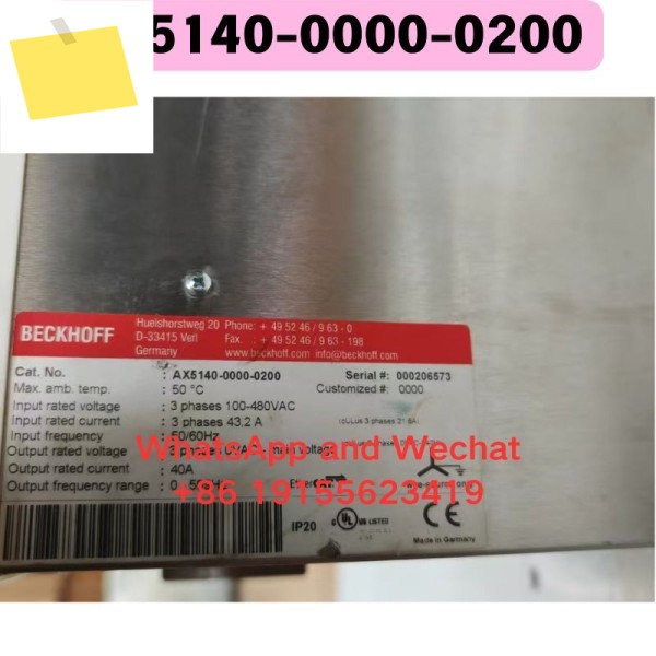 중고 AX5140-0000-0200 드라이버 기능 테스트 OK 제품 이미지