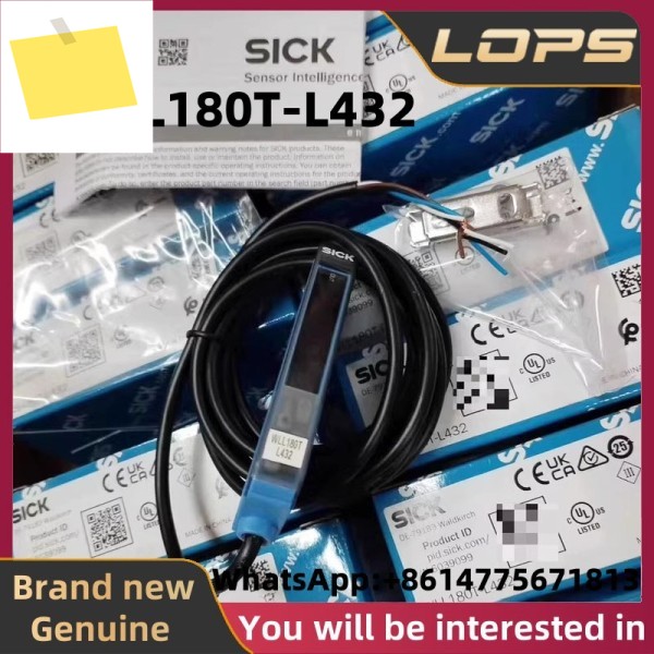 WLL180T-L432 신품 SICK 센서 6039099 산업 자동화 제어 시스템에 적합한 광섬유 증폭기 제품 이미지