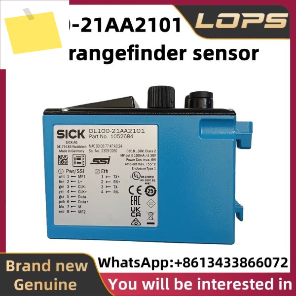 DL100-21AA2101 신품 SICK 레이저 거리 측정 센서, 대량 보유, 환영합니다. 제품 이미지
