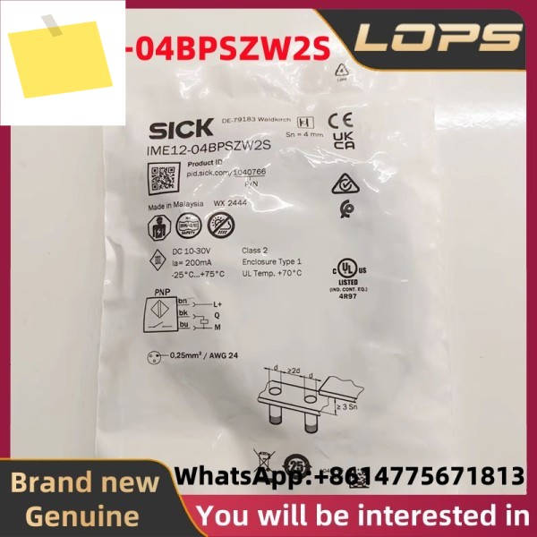 IME12-04BPSZW2S 새제품 SICK 근접 스위치 센서, 대량 보유, 환영 제품 이미지