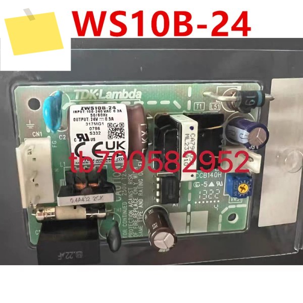 기존 TDK-LAMBDA 24V0.5A 10W 전원 공급 장치 ZWS10B-24용 새 제품 이미지