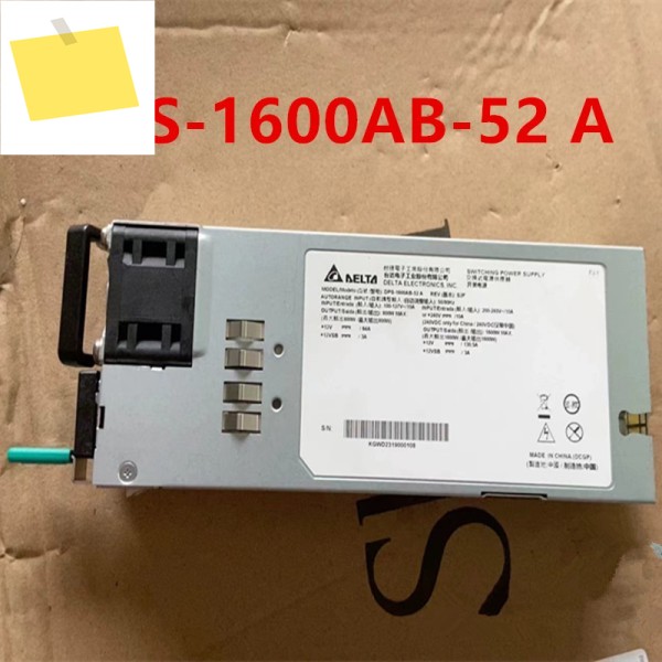 DELTA 1600W DPS-1600AB-52 A 거의 새 전원 공급 장치는 새것처럼 작동합니다 제품 이미지